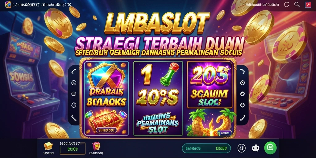 Screenshot gameplay LMBASLOT yang menunjukkan elemen strategi yang mendalam.