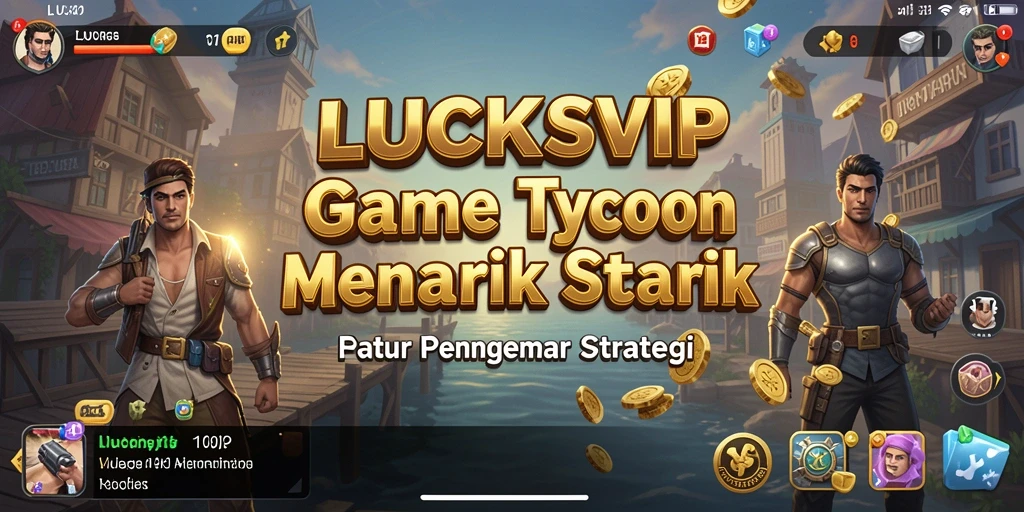 Tampilan gameplay LUCKSVIP yang menawan dan interaktif.