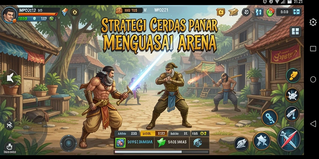 Tampilan gameplay MPO2121 yang memukau dan strategis.