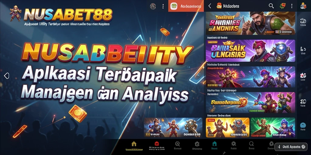 Tampilan utama NUSABET88 dengan fitur analisis data yang lengkap.