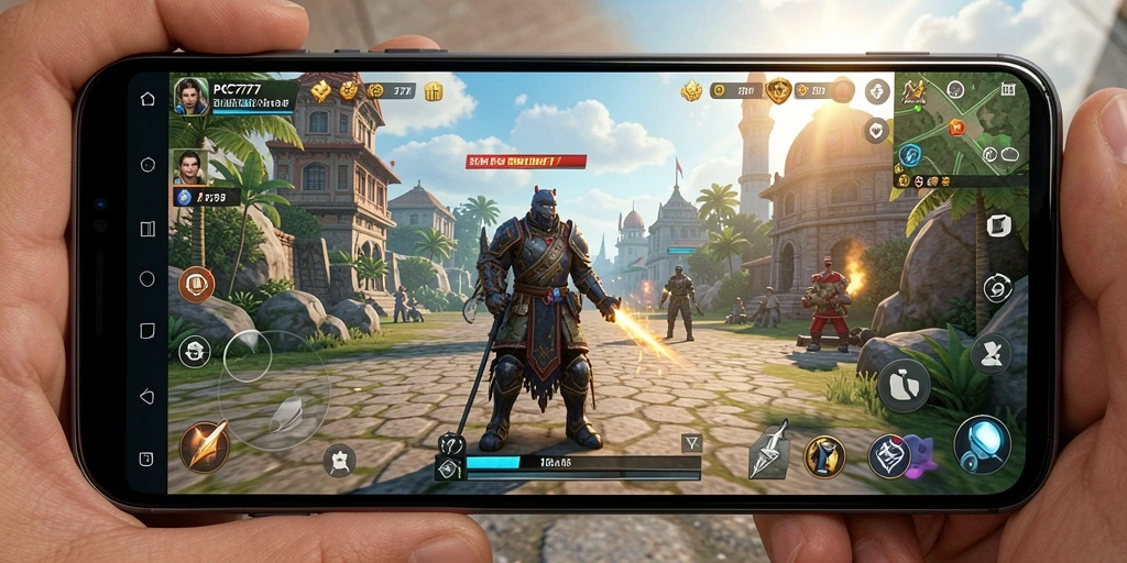 Screenshot gameplay PC777 menampilkan pengalaman simulasi realistis.