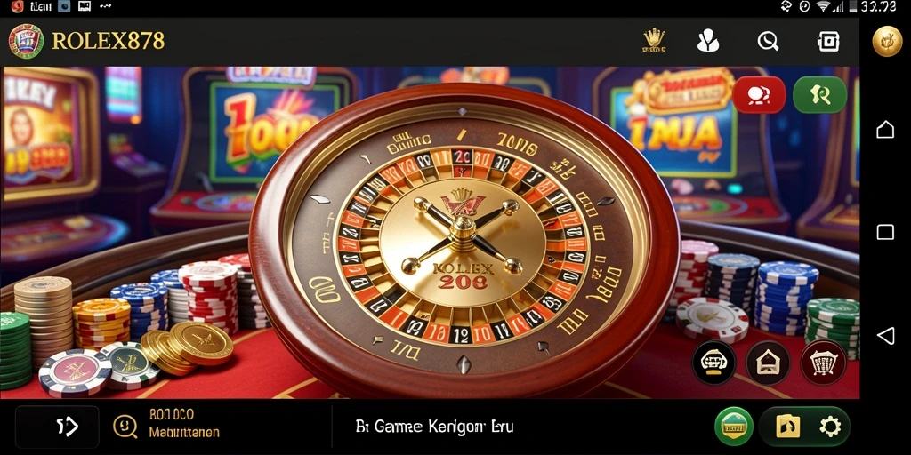 Screenshot gameplay <strong>ROLEX878</strong> menampilkan aksi seru dalam permainan Kasino.