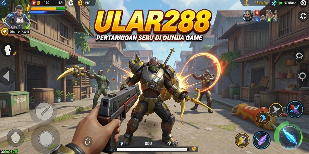 Gameplay seru dan menampilkan aksi pertarungan yang mendebarkan.